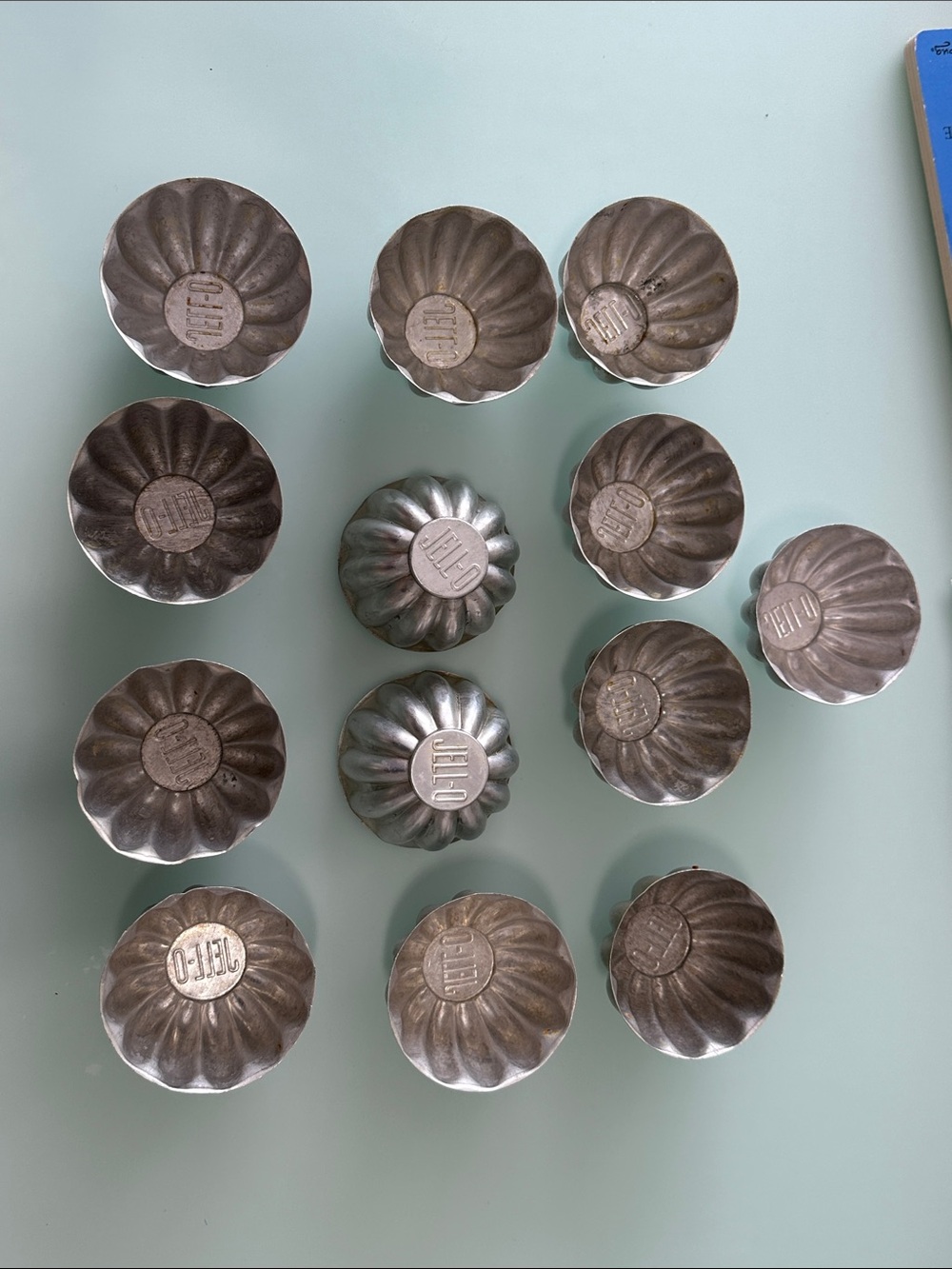 Vintage JELLO-O molds